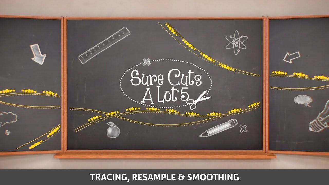 Sure Cuts A Lot 5 - Tracing, Resample and Smoothing