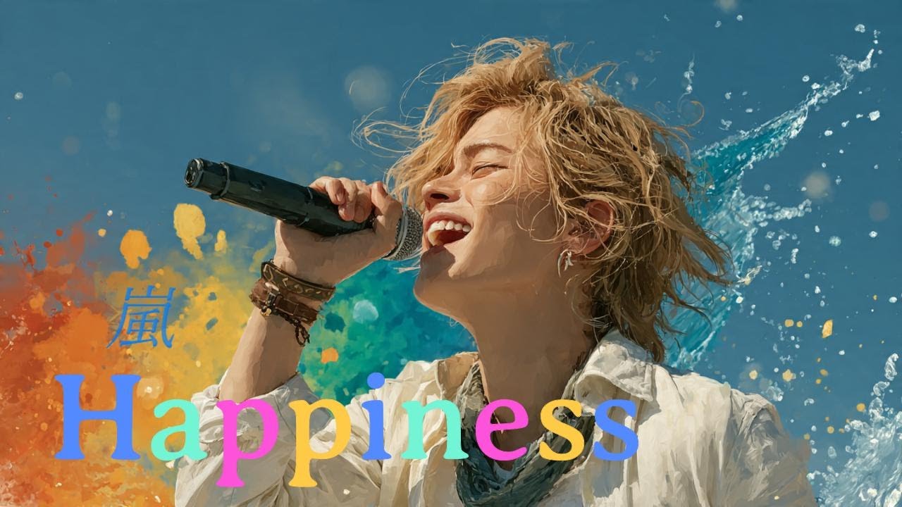 嵐「Happiness」AIカバー/Funk風/男性ボーカル