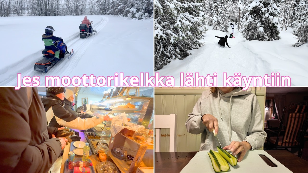 Pikku nätti kävelylenkki perheen iloksi 😂  | YLLÄS DAY 4