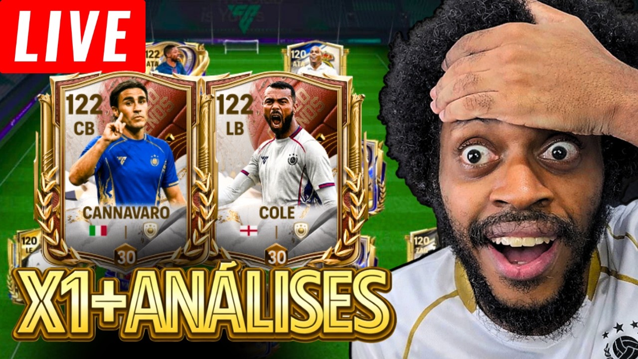 CANNAVARO e COLE contra os INSCRITOS! X1, ANALISES e DICAS no FC MOBILE