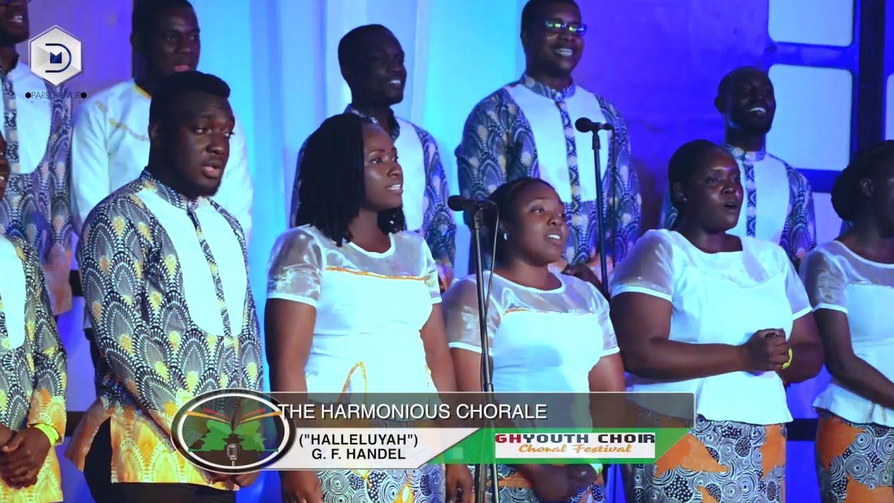 THE HARMONIOUS CHORALE HALLELUYAH CHORUS   G  F  HANDEL