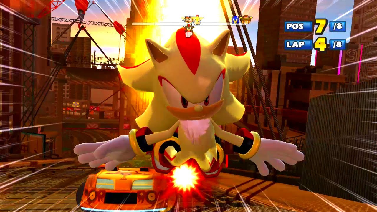 SHADOW Rokkaku Hill 8 Laps Expert (Request) Sonic & Sega All-Stars (2022)