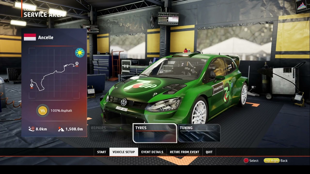 【EA WRC】Rallye Monte-Calro, VW Polo R WRC 2013 ( Club : WIT TS RM 397 )