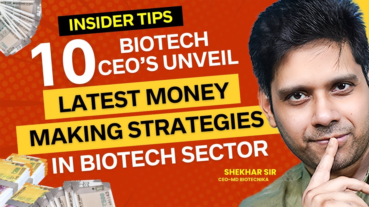 10 Biotech CEOs Unveil Latest Money-Making Strategies in the Biotech Sector - Insider Tips