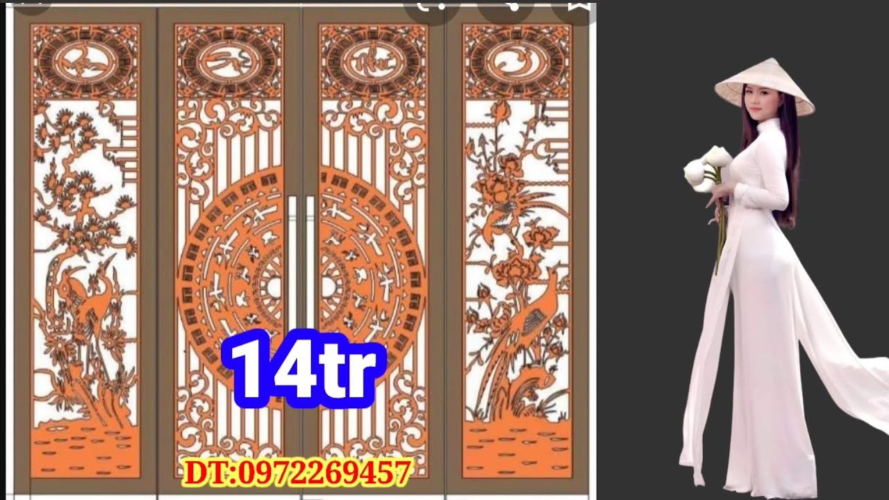 $ 4 mẫu cửa Sắt CNC cho mọi gia đình $ || TU SAT TV
