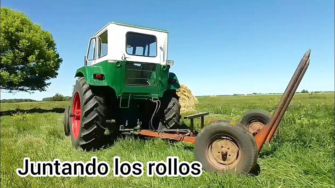 Juntando los Rollos de Avena en los dos Lotes