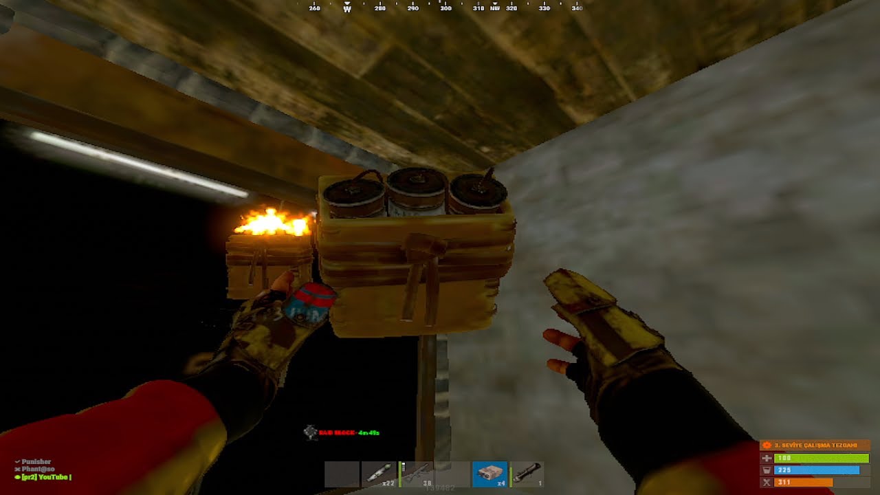 2 KARE TAŞ BASEDEN ÇIKAN LOOTA BAKSANAAA !! - Rust Türkçe