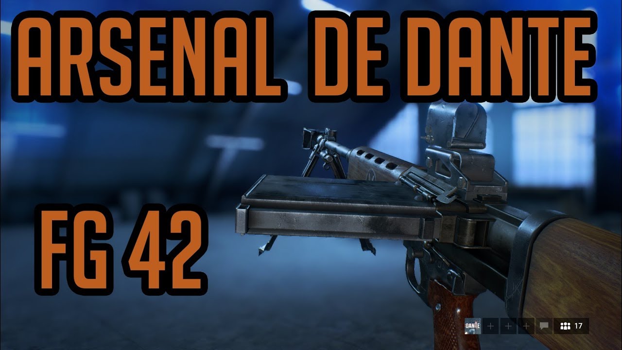 Arsenal de Dante - Battlefield 5 FG 42 Gameplay FR