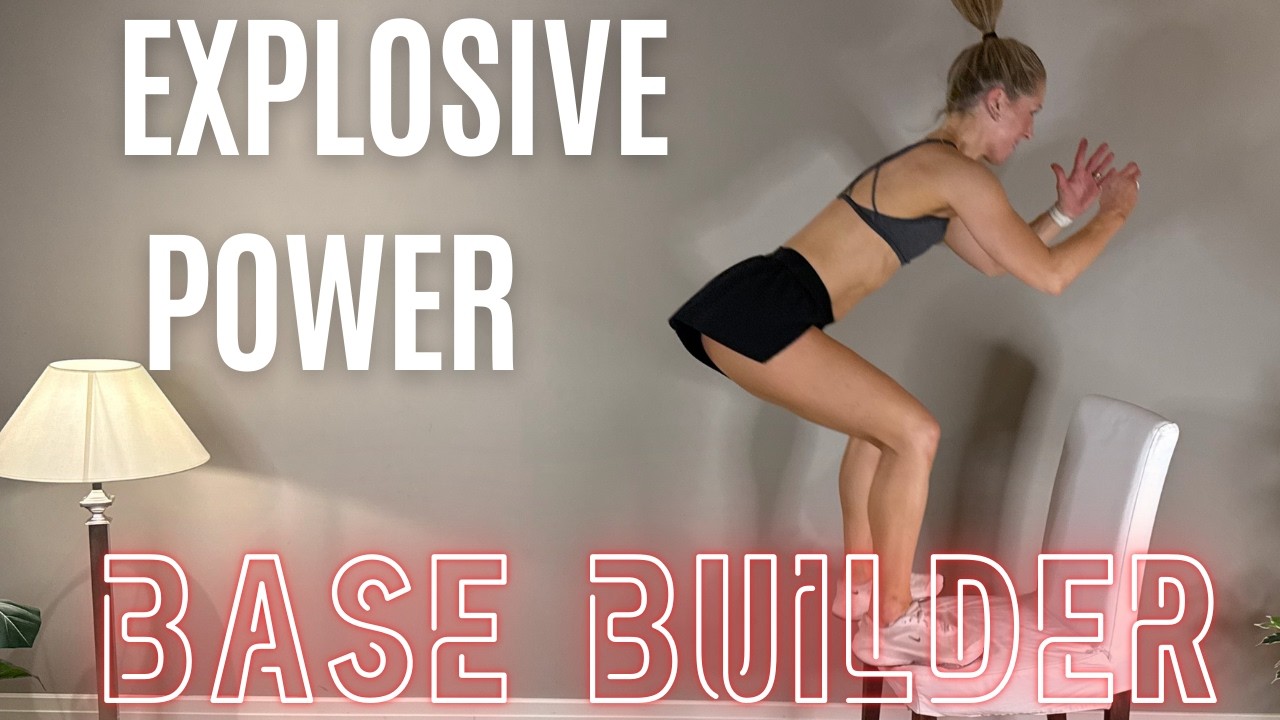 20 Min EXPLOSIVE LEGS (Jump Squats, Lunges & Speed) + Core Finisher