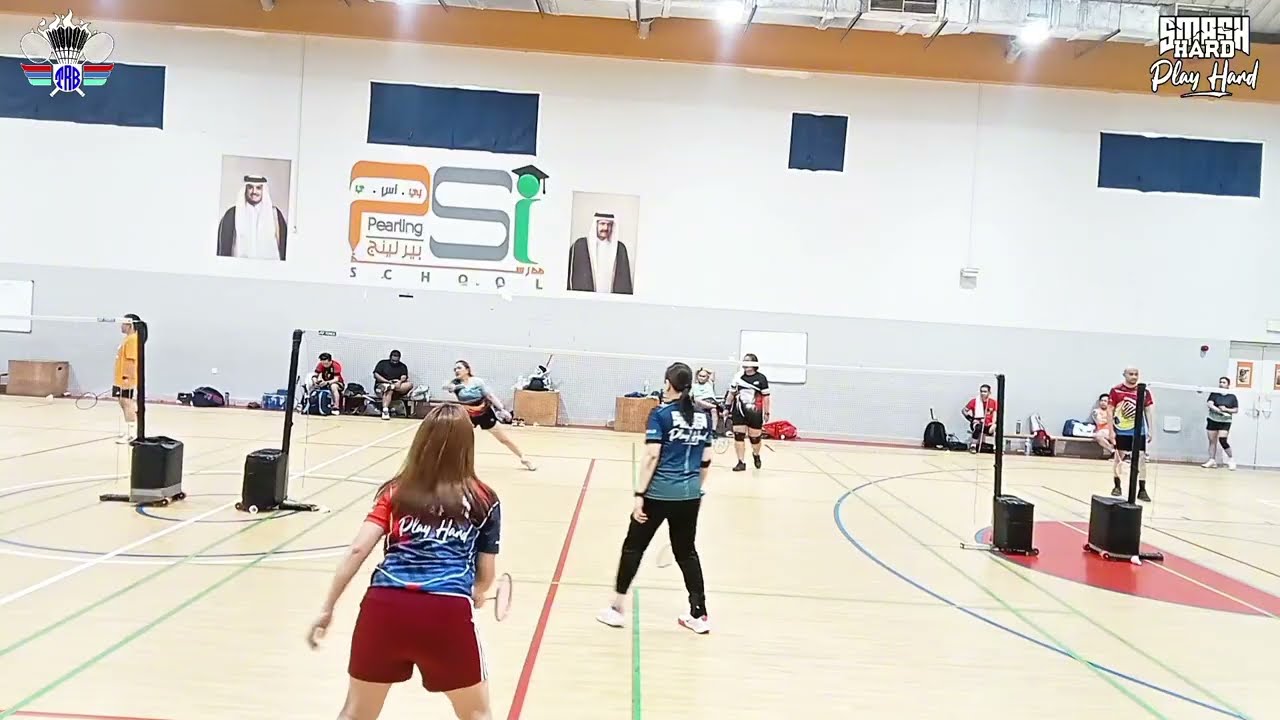 QATAR BADMINTON | 13 February 2026 - Cristalee & Orly vs Celyn & Vicky 