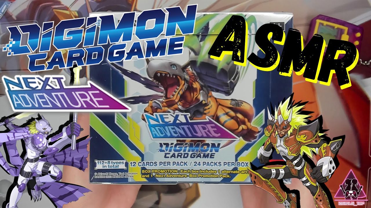 #ASMR | Digimon Card Game ➡️ Next Adventure ⬅️ [Whisper]