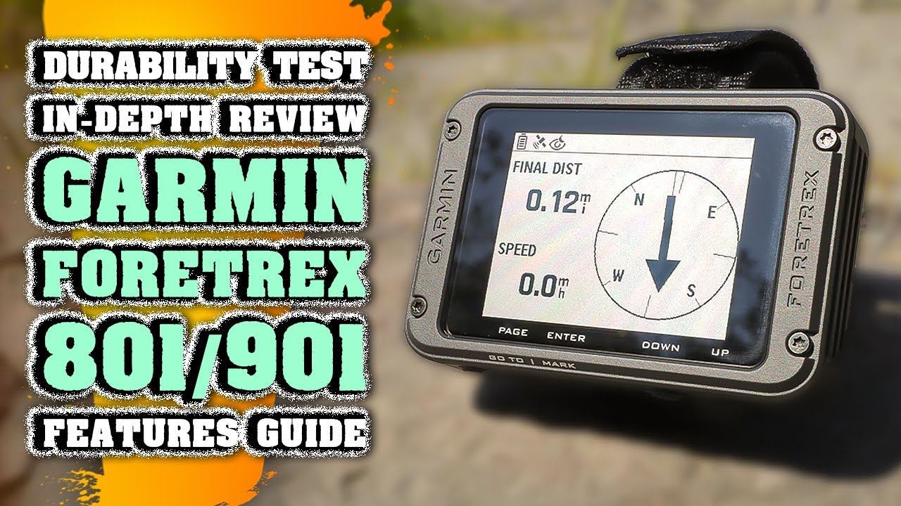 New Garmin Foretrex 801/901 REVIEW. Best GPS for Hiking and Survival?