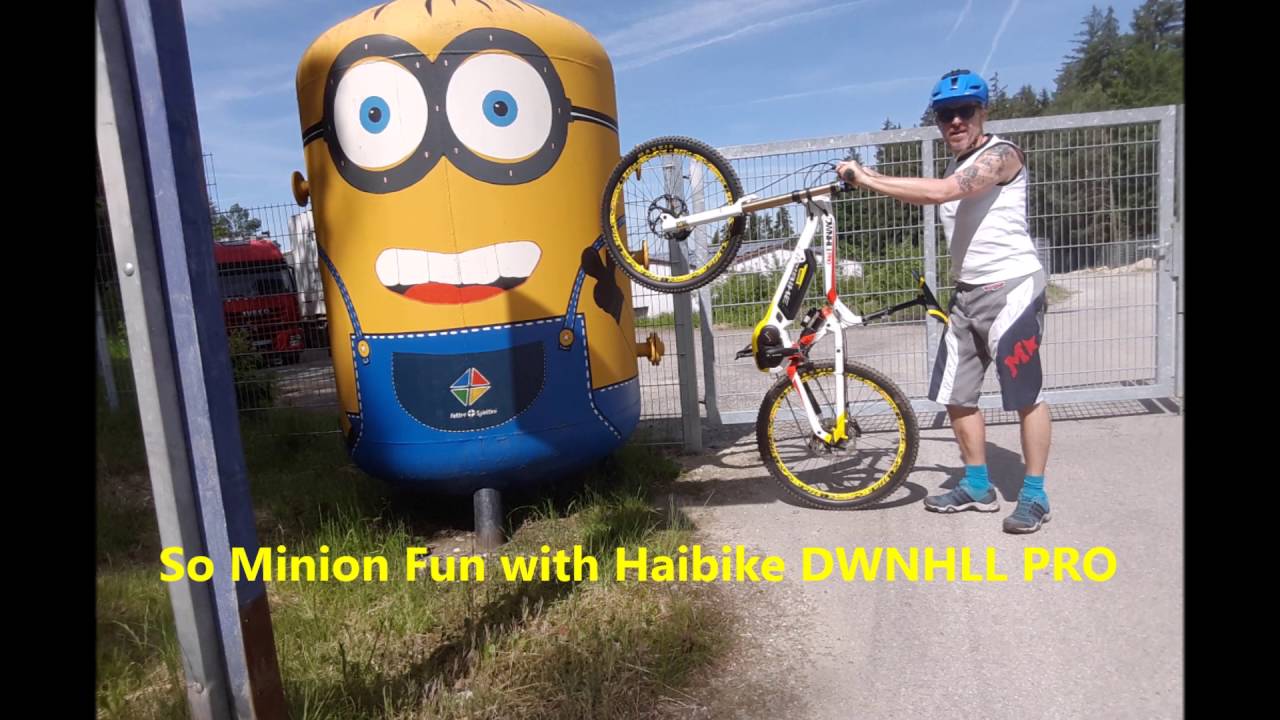 So much Fun with Haibike DWNHLL PRO 2016