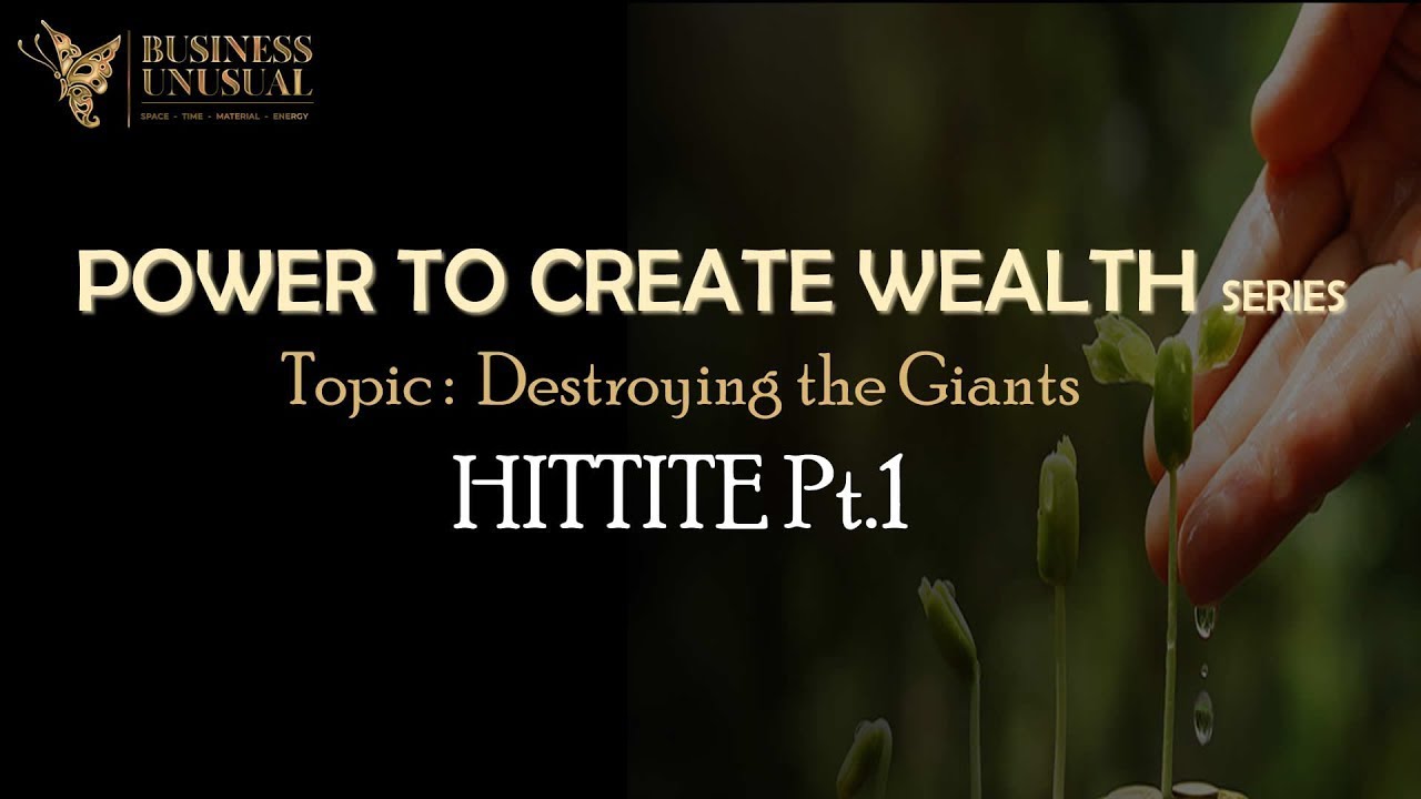 DESTROYING THE GIANTS HITTITE Pt 1 || Charles Opiyo