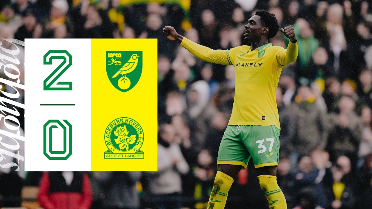 TOURÉ SEALS THE DEAL | Norwich City 2-0 Blackburn Rovers | Highlights