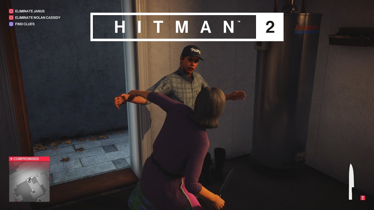 Hitman 2 - Grandma DESTROYS Neighborhood!