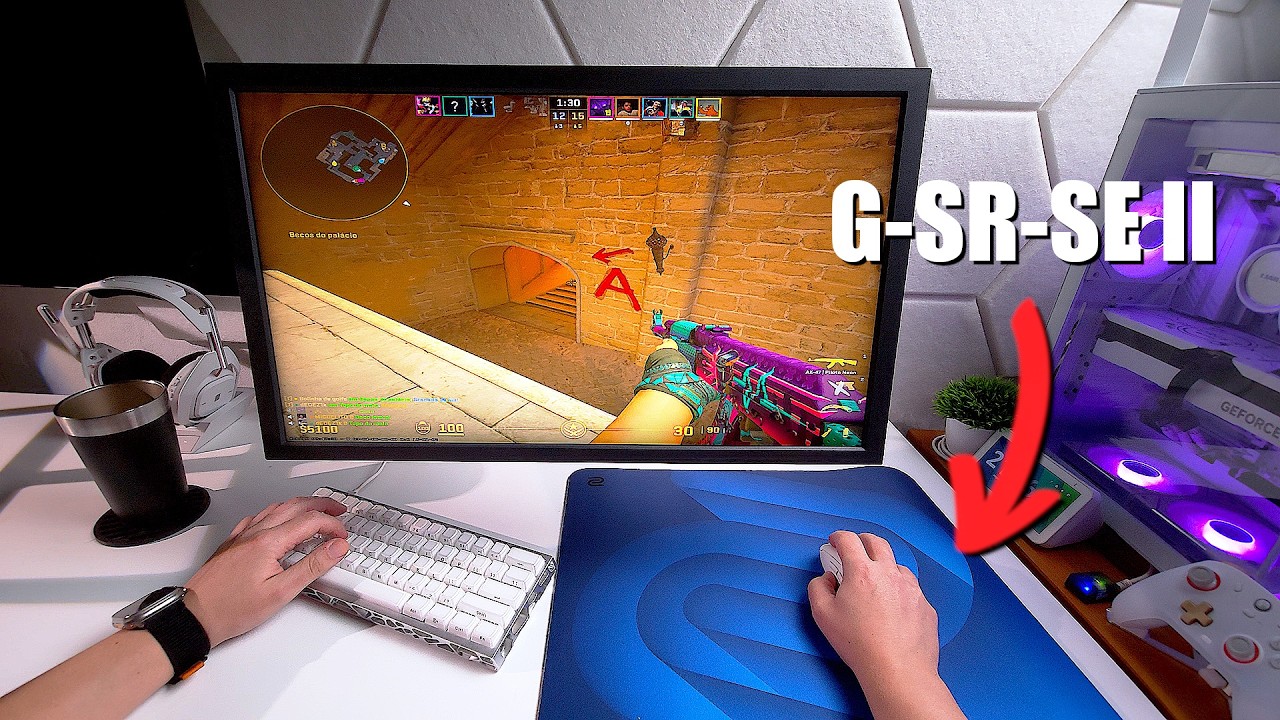 Zowie G-SR-SE II Review - Meu favorito para CS2