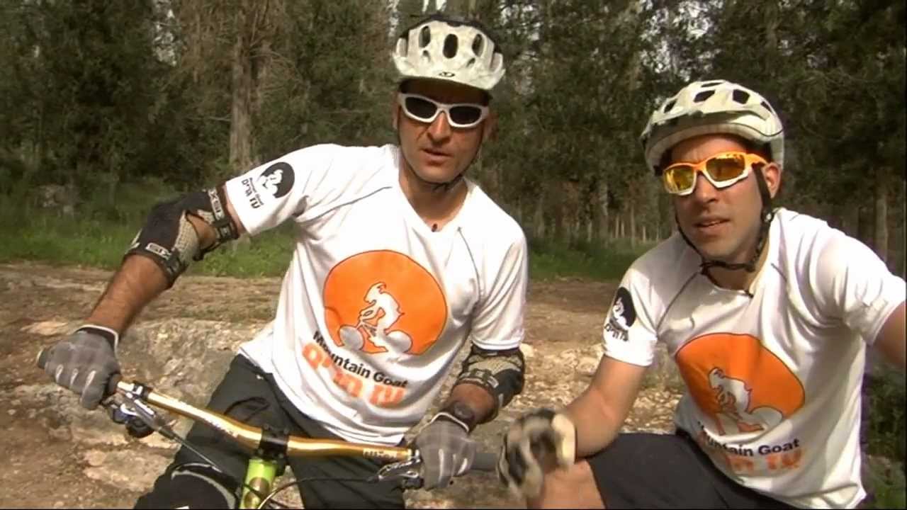 רכיבה טכנית - איך לרדת מדרגה בזרימה