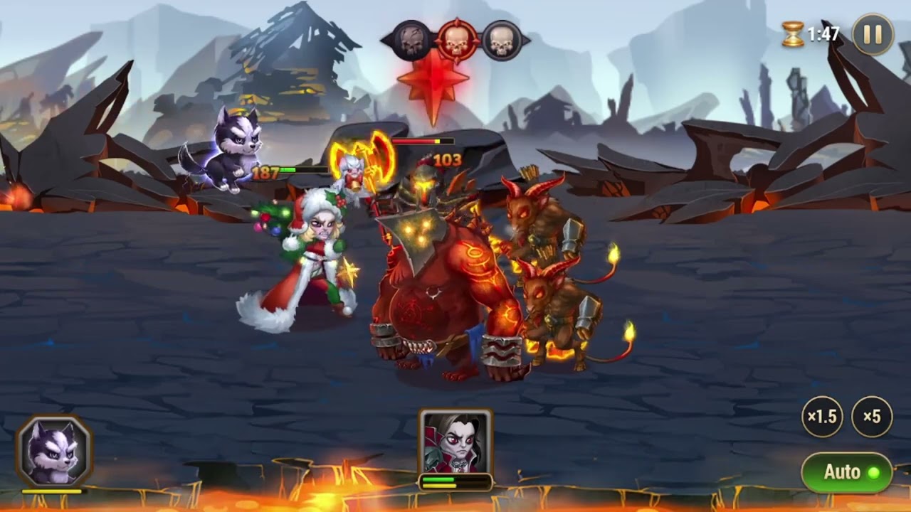 Hero Wars - Fenris VS Archdemon (Chapter 1 - Ruled by Fire)