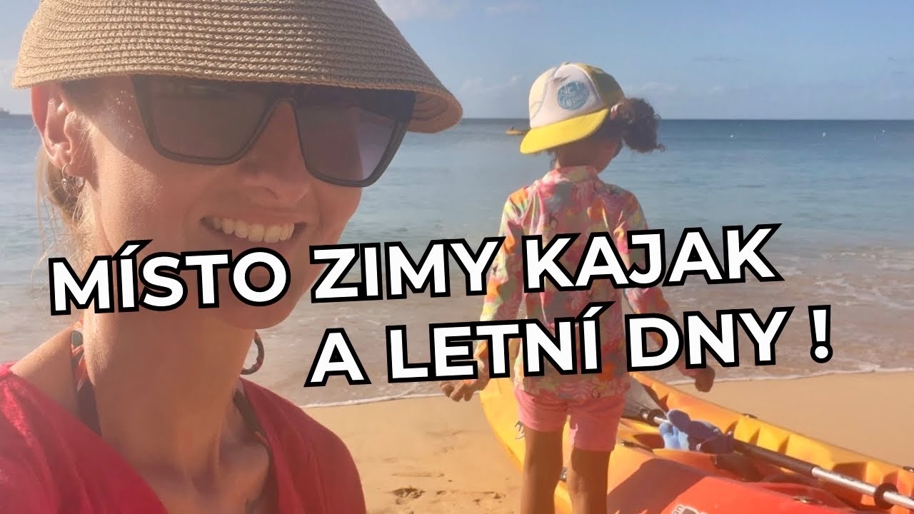ELF ZPÁTKY V AKCI 🎄, MÍSTO ZIMY KAJAK A LETNÍ DNY !