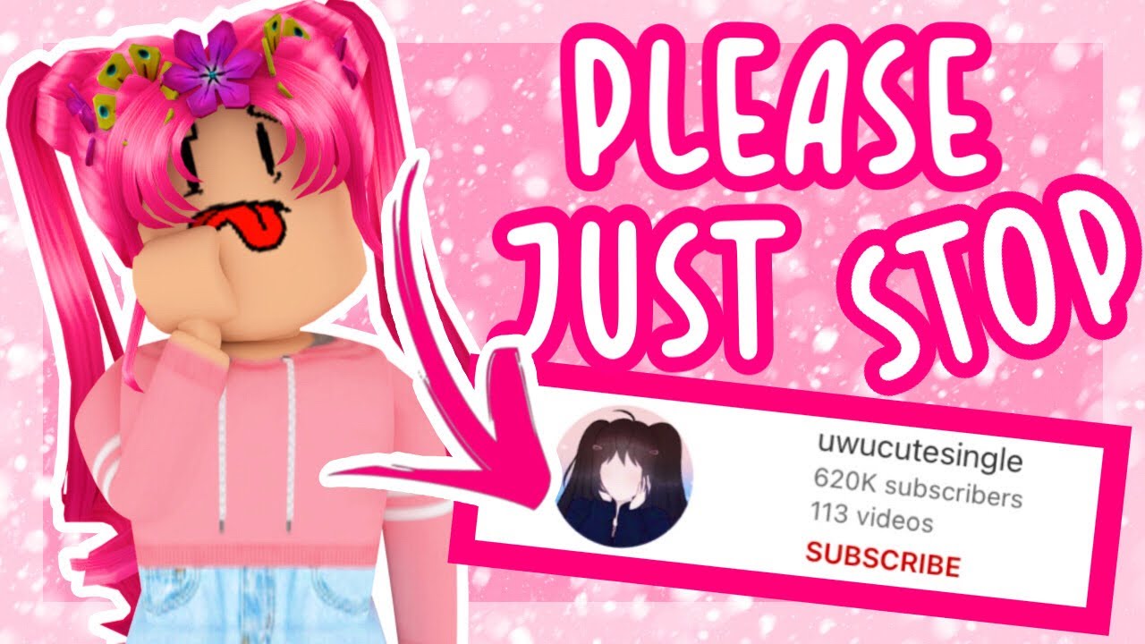 @uwucutesingle POSTS *STRANGE* CONTENT (roblox drama)