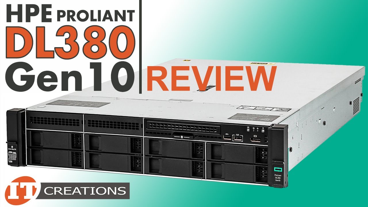Обзор сервера HPE ProLiant DL380 Gen10 — IT Creations