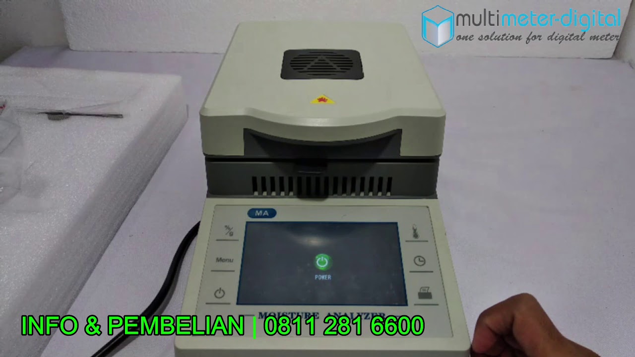 Moisture Analyzer MB60 Alat Ukur Kadar Air Halogen Akurat All In One MB-60
