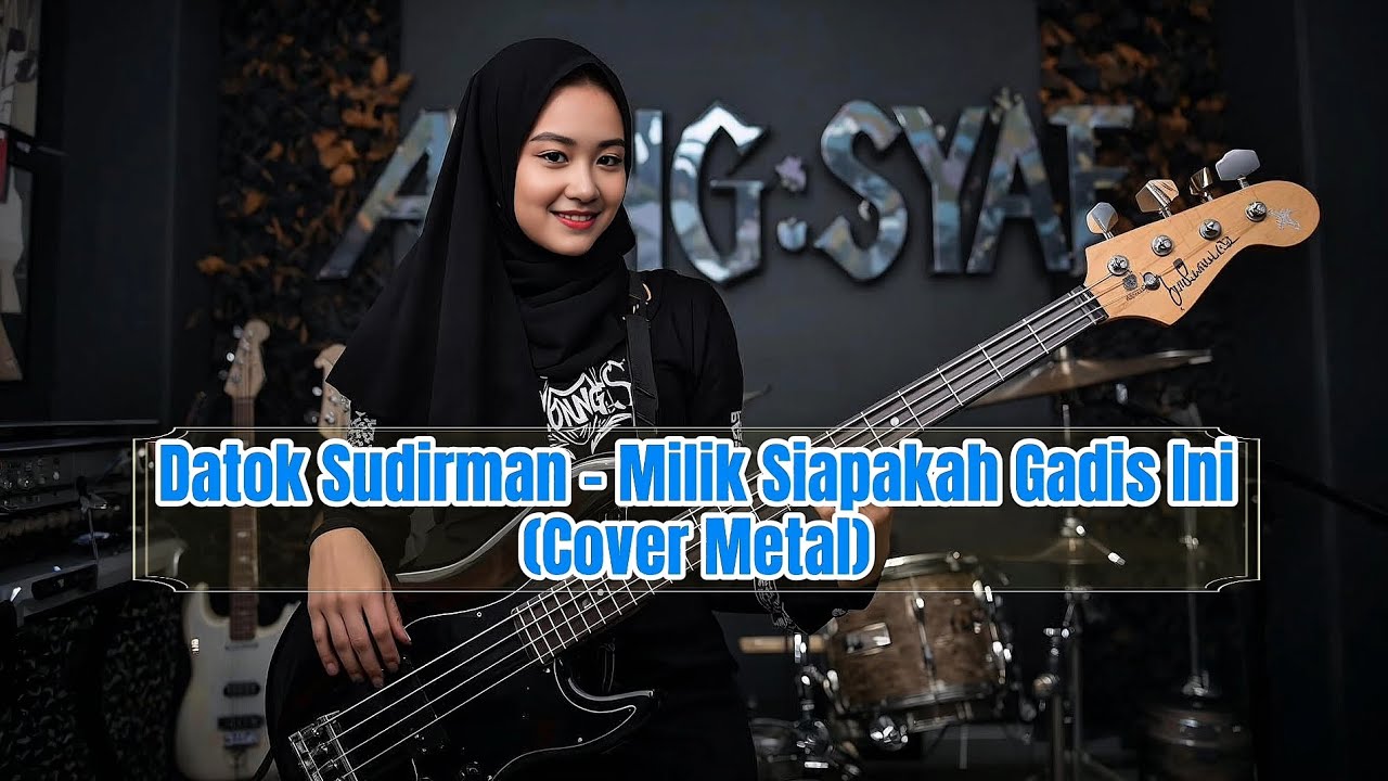 DATO' SUDIRMAN - MILIK SIAPAKAH GADIS INI | ROCK METAL | LYRICS #music #malaysia #cover #rock