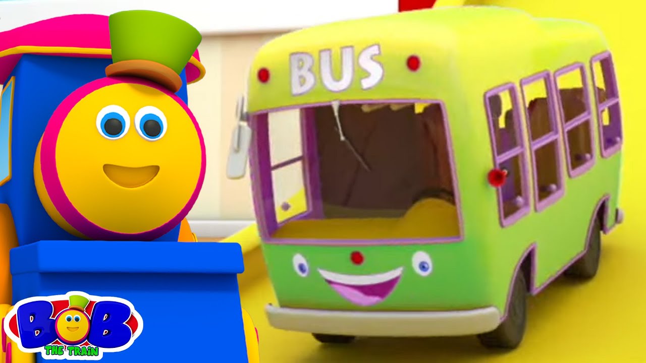 Die Reifen vom Bus Beliebte Reime für Kinder auf Deutsch von Bob The Train