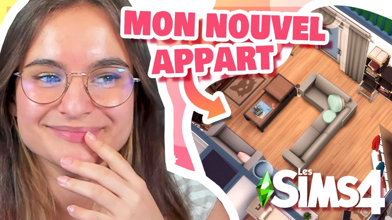 ☾ On refait mon nouvel appart dans les Sims ? 😎| Challenge - Sims 4 ☽
