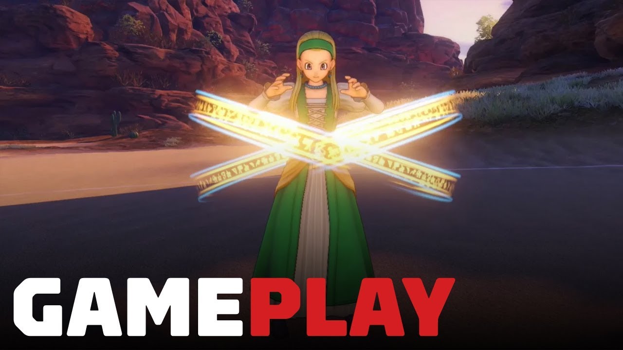 Dragon Quest XI: Echoes of an Elusive Age Gameplay Showcase - Gamescom 2018