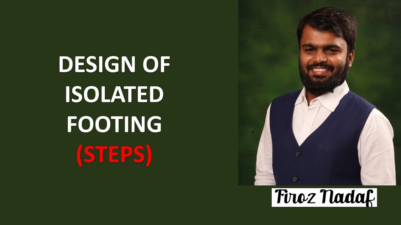 Design of Footing (Steps)