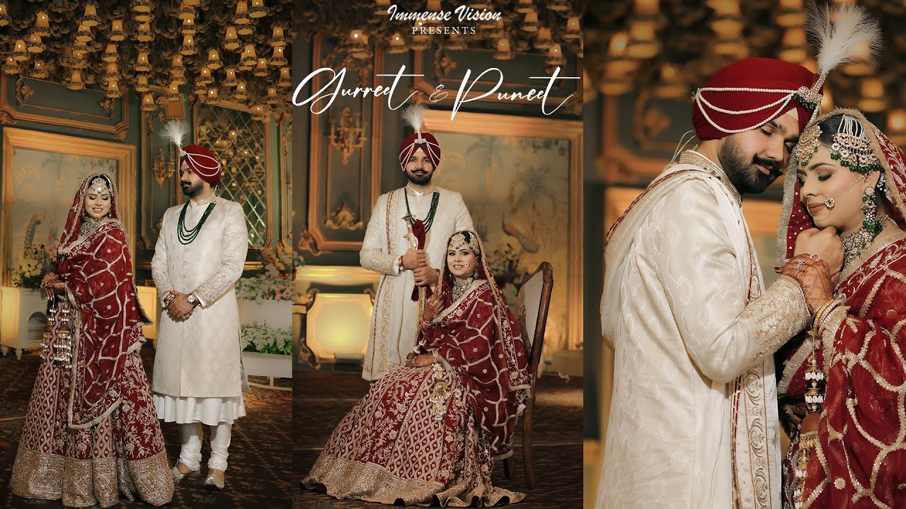 WEDDING FILM 2025 | GURREET & PUNEET | 4K | CHANDIGARH | IMMENSE VISION | INDIA