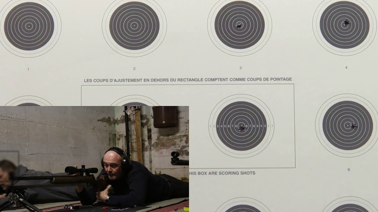 HTSS #95 Schultz and Larsen 22LR Smallbore ISSF target 20yards