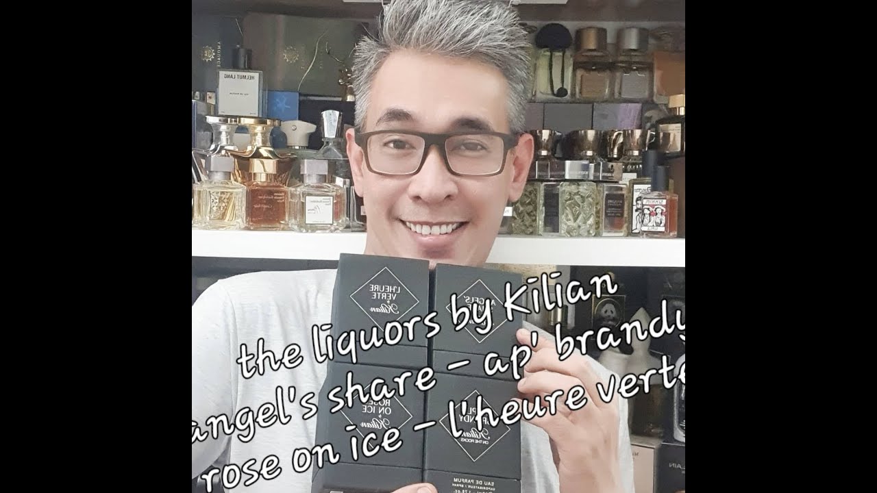 (Review Nước Hoa) Kilian The Liquors | Angel's Share, Brandy On The Rock, L'Heure Verte, Rose On Ice