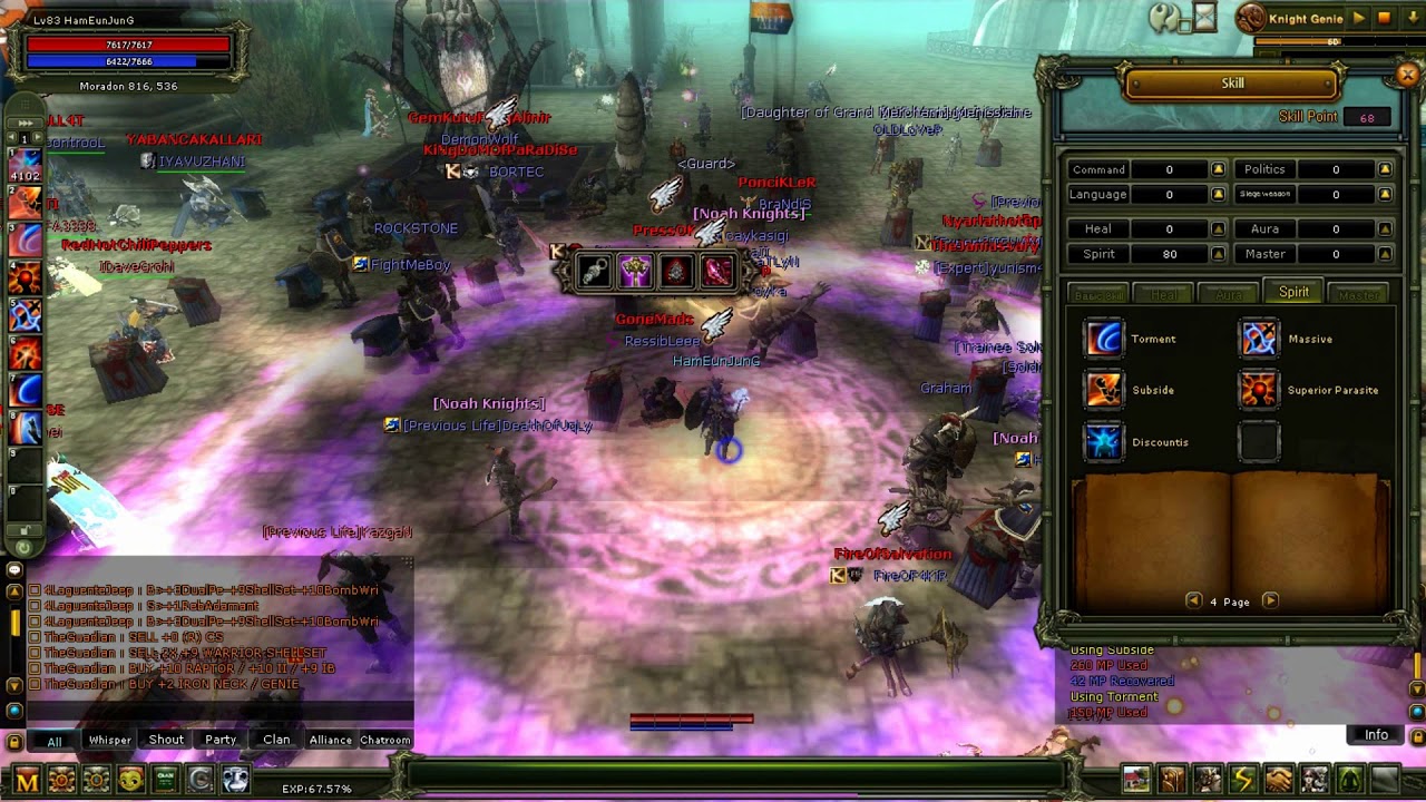 Knight Online Priest Debuf Db Skilleri ve &Ouml;zellikleri