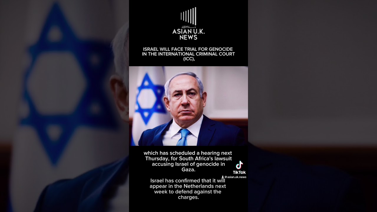 🇮🇱Israel will face trial for Genocide in the International Criminal Court (ICC).