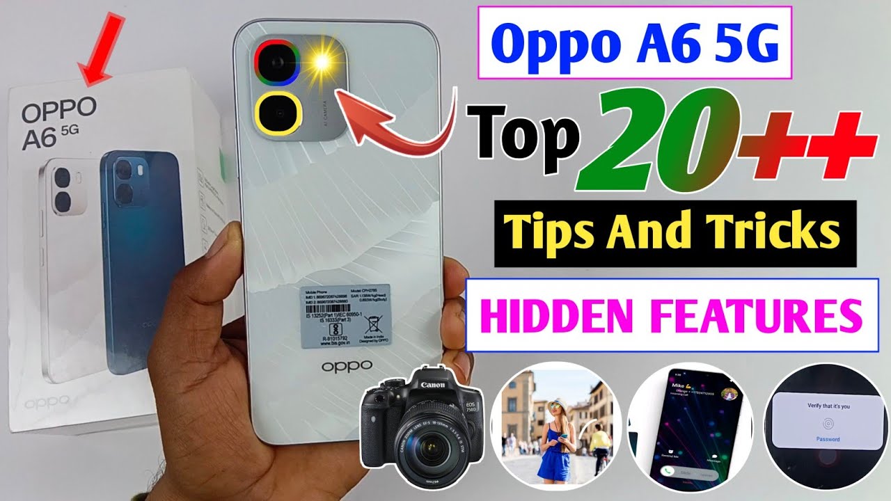 Oppo A6 5g Tips and tricks / Oppo A6 Top 20++ Hidden features / oppo a6 5g hidden features 