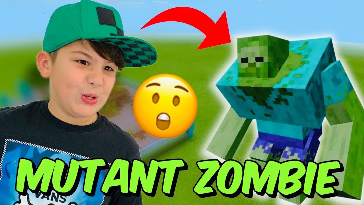 ΕΞΟΝΤΩΝΩ ΤΟ ΤΕΡΑΣ Mutant Zombie Minecraft Famous Games @FAMOUSTOLI