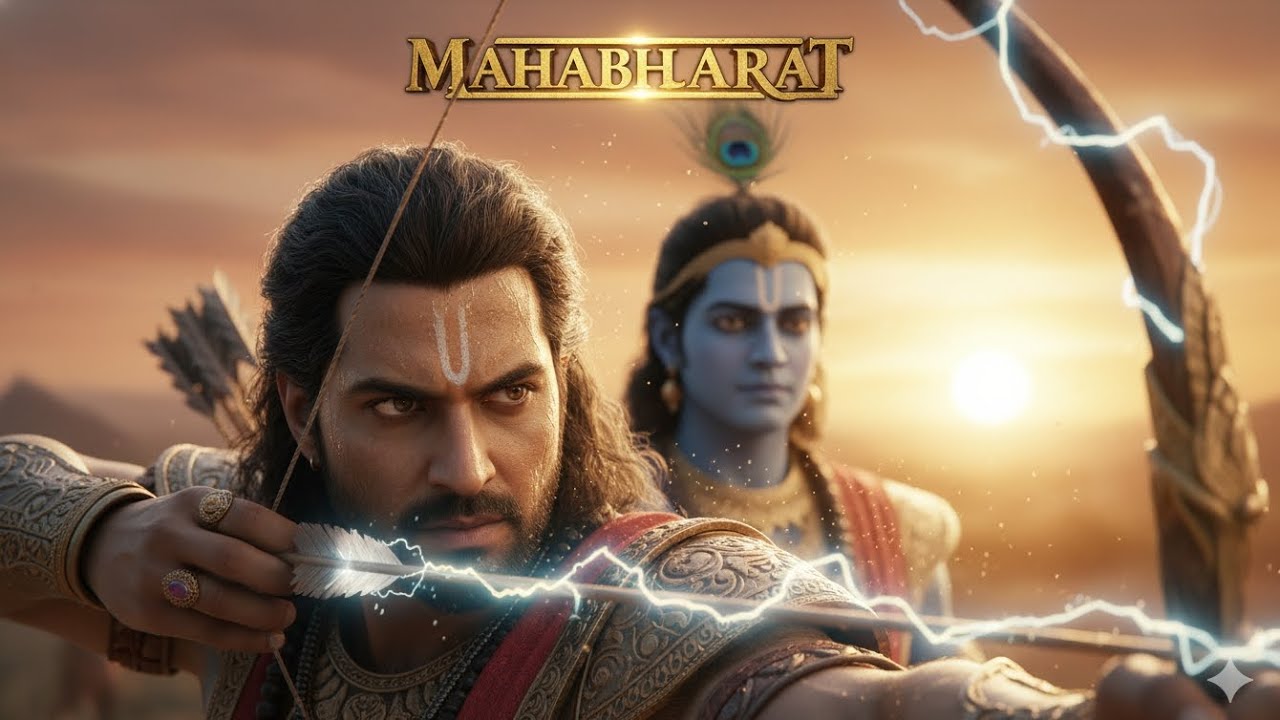 MAHABHARAT–AI Cinematic trailer | The Final War | Kurukshetra Epic War