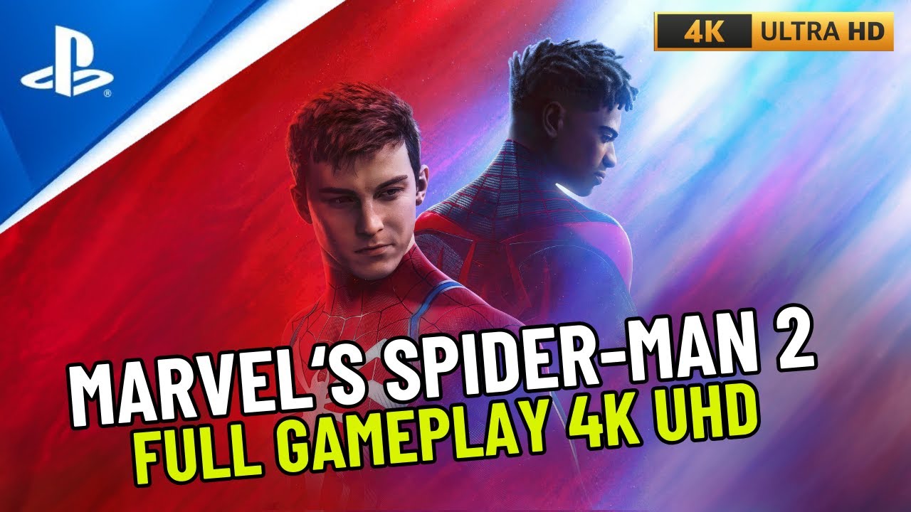 Marvel's Spider-Man 2 - Full Game Gameplay Walkthrough - 4K UHD (PS5)