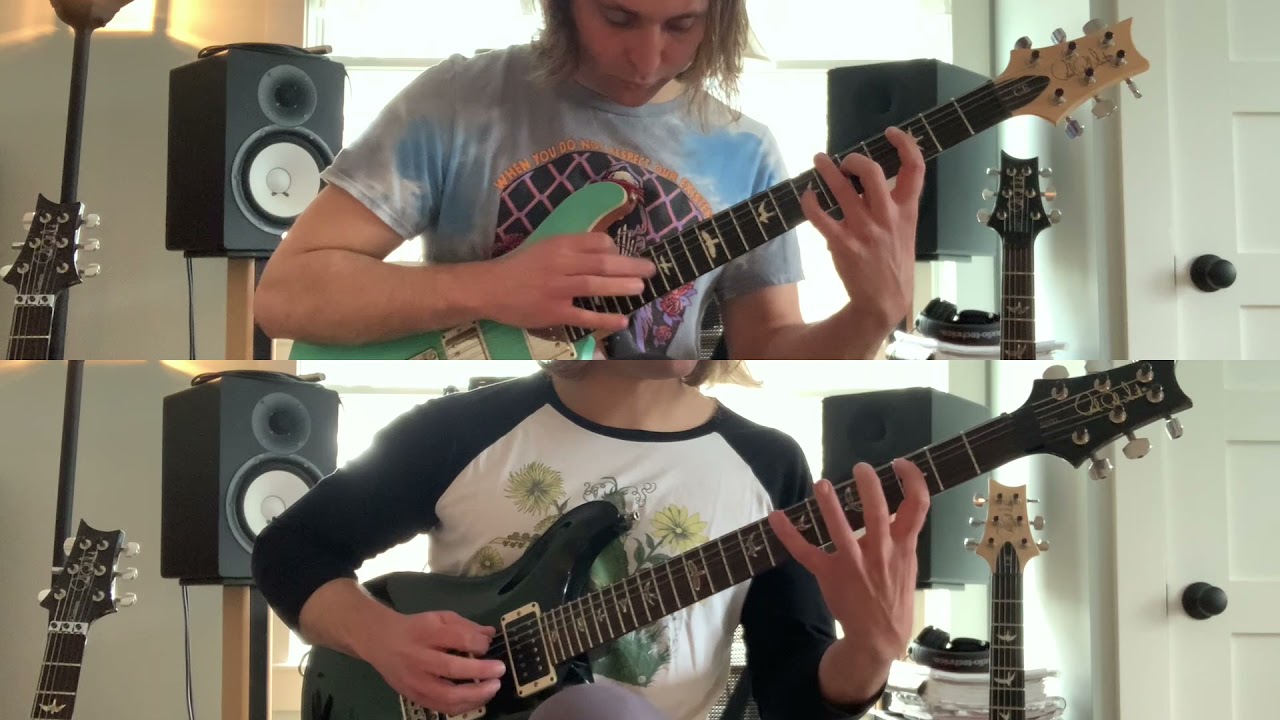 WANDERGAZE - Sprung as Spring - One Take Dual Guitar Playthrough