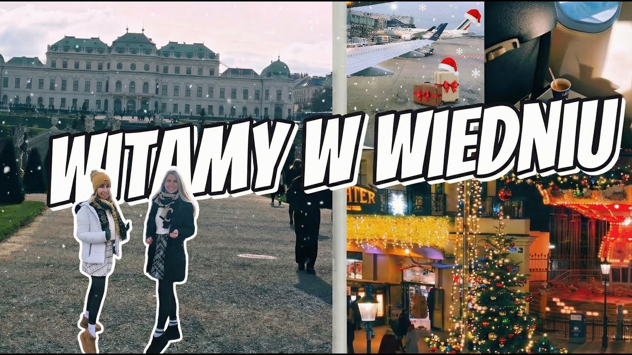 Przyleciałyśmy do Wiednia! Zaczynamy test jarmarków świątecznych 🎄 | Święta w Wiedniu