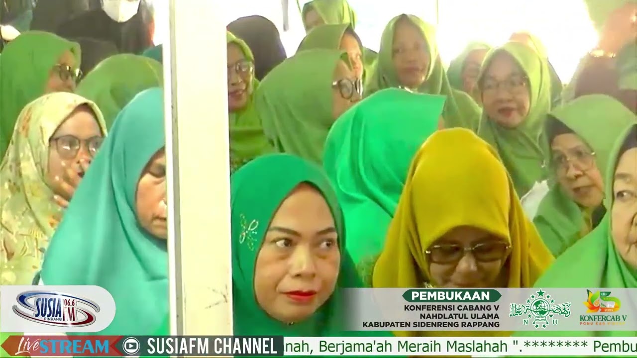 Pembukaan Konferensi Cabang V Nadhlatul Ulama Kabupaten Sidenreng Rappang.