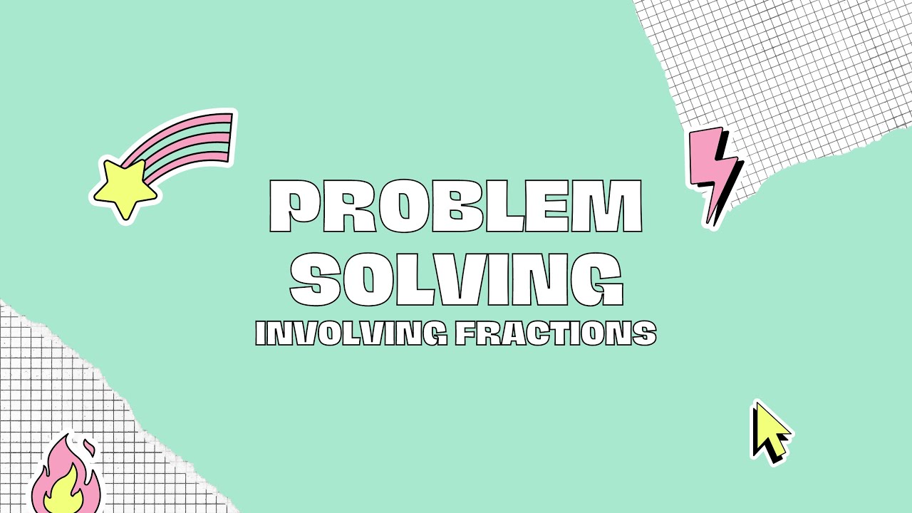 Problem Solving involving fractions | Business Math