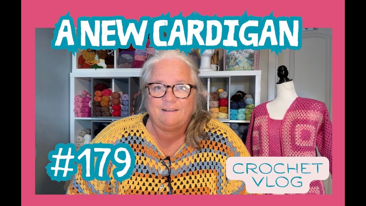 #179 #связать крючком #бабушкин квадрат #кардиган и #вязать #шапки и организовывать свои полки пр...