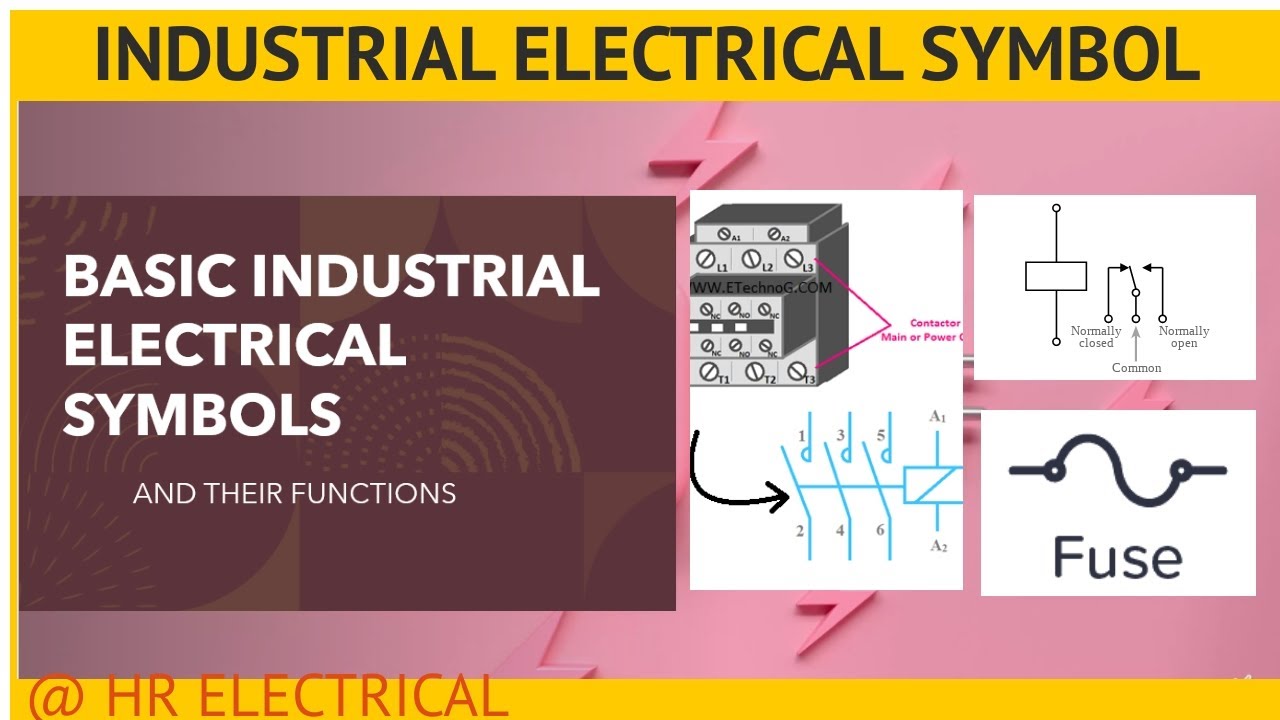 Electrical symbols | Circuit Drawing | Industrial Symbols