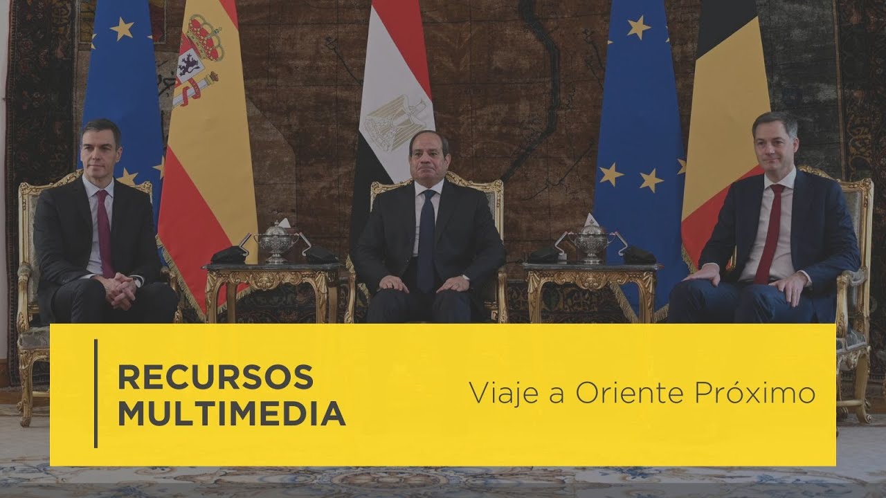 Pedro Sánchez viaja a Oriente Próximo | Recursos Multimedia