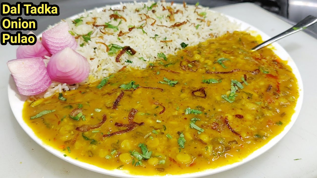 Best दाल तड़का बनाने की विधि | Dhaba Style Dal Tadka, Onion Pulao | Dal Tadka Recipe | Chef Ashok