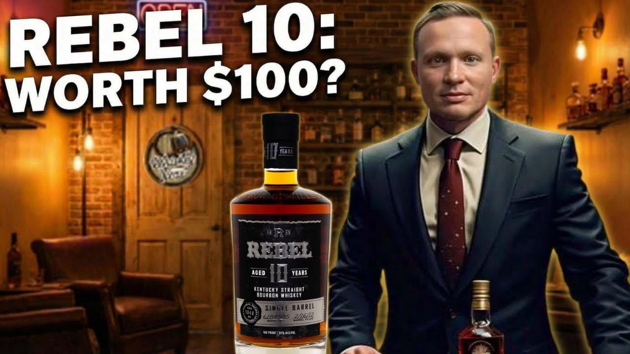 100 долларов за это? Обзор бурбона Rebel 10 Year #виски #бурбон